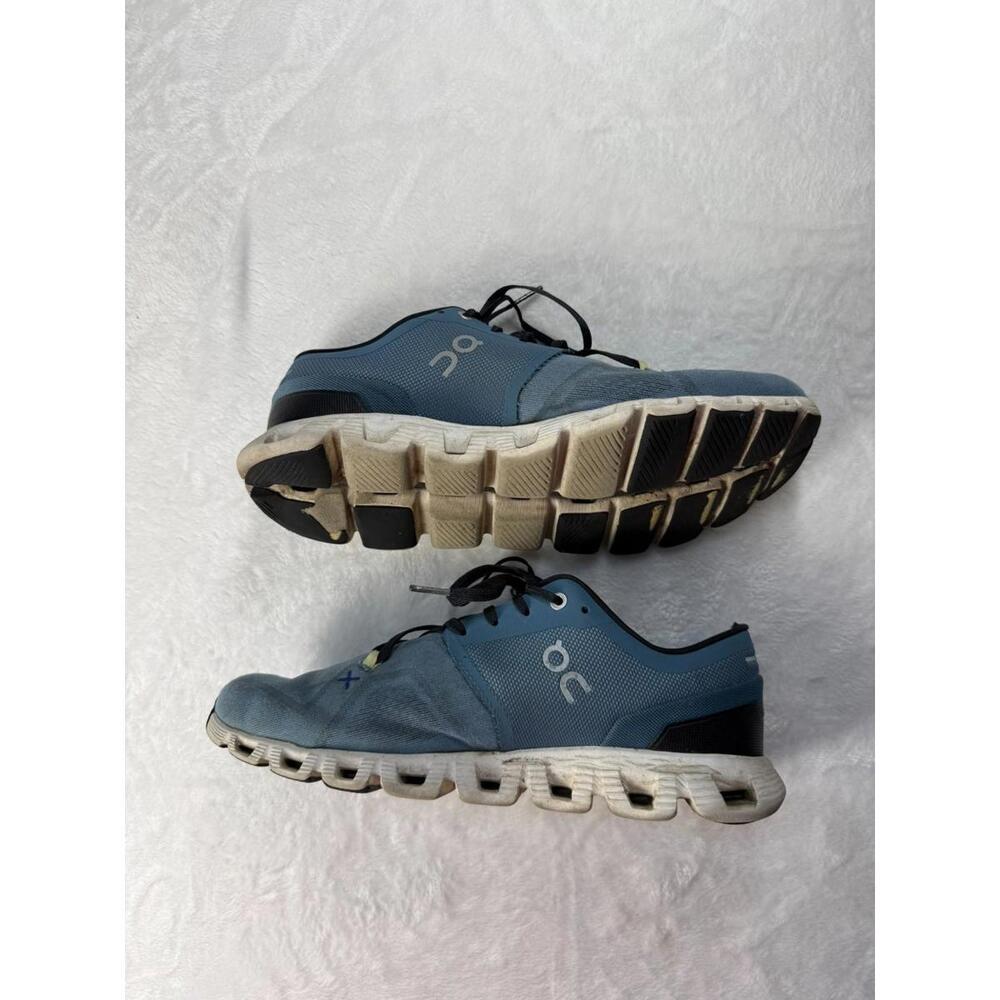 On Running Cloud X 3 Pewter White Mens Size 9 Athletic Training Shoes 60.98255 - Picture 2 of 9